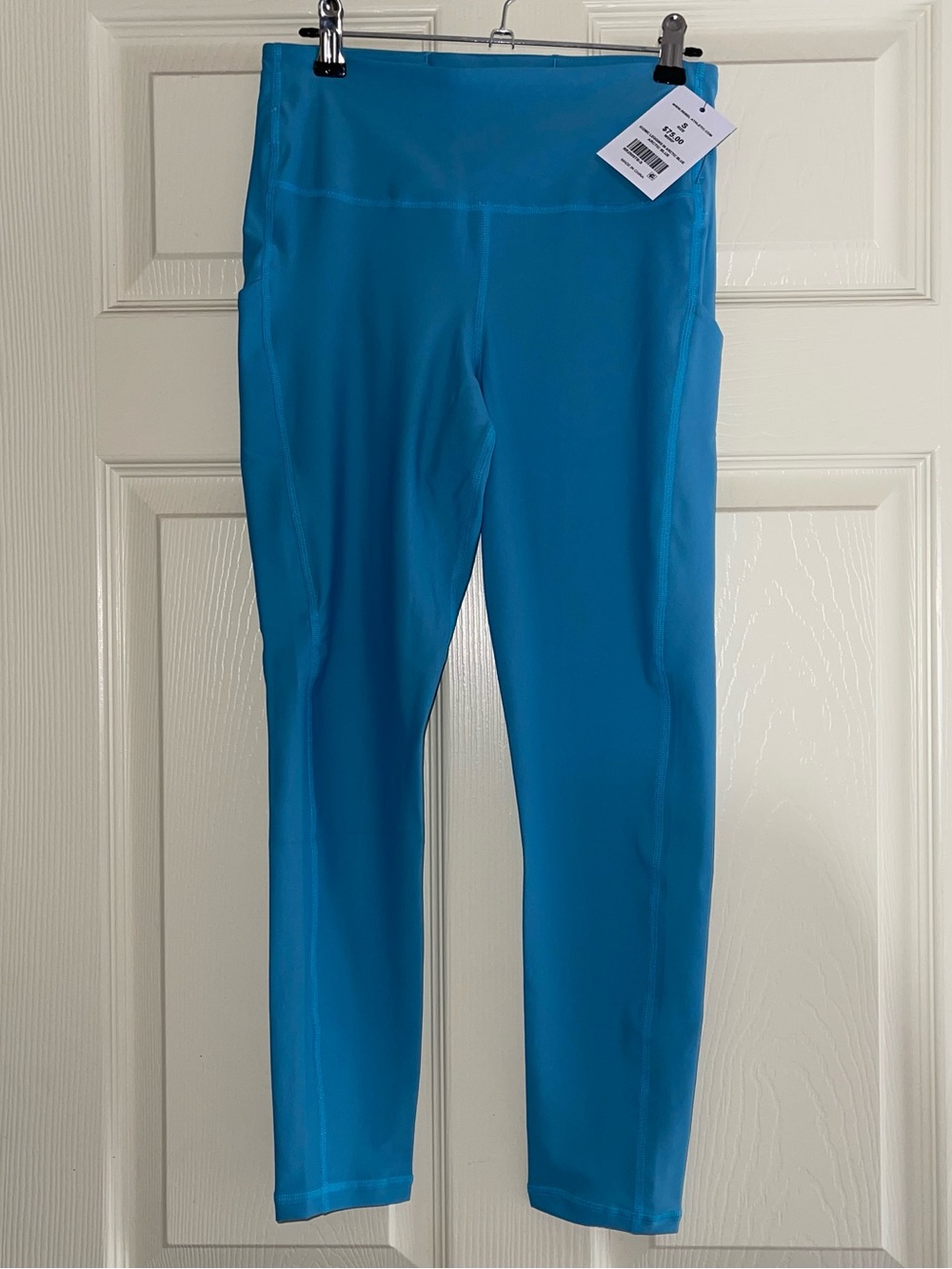 Active Leggings - Bright Teal Blue